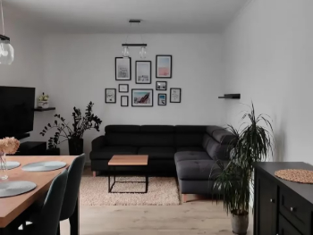 apartament salon, 52m2, wysoki parter
